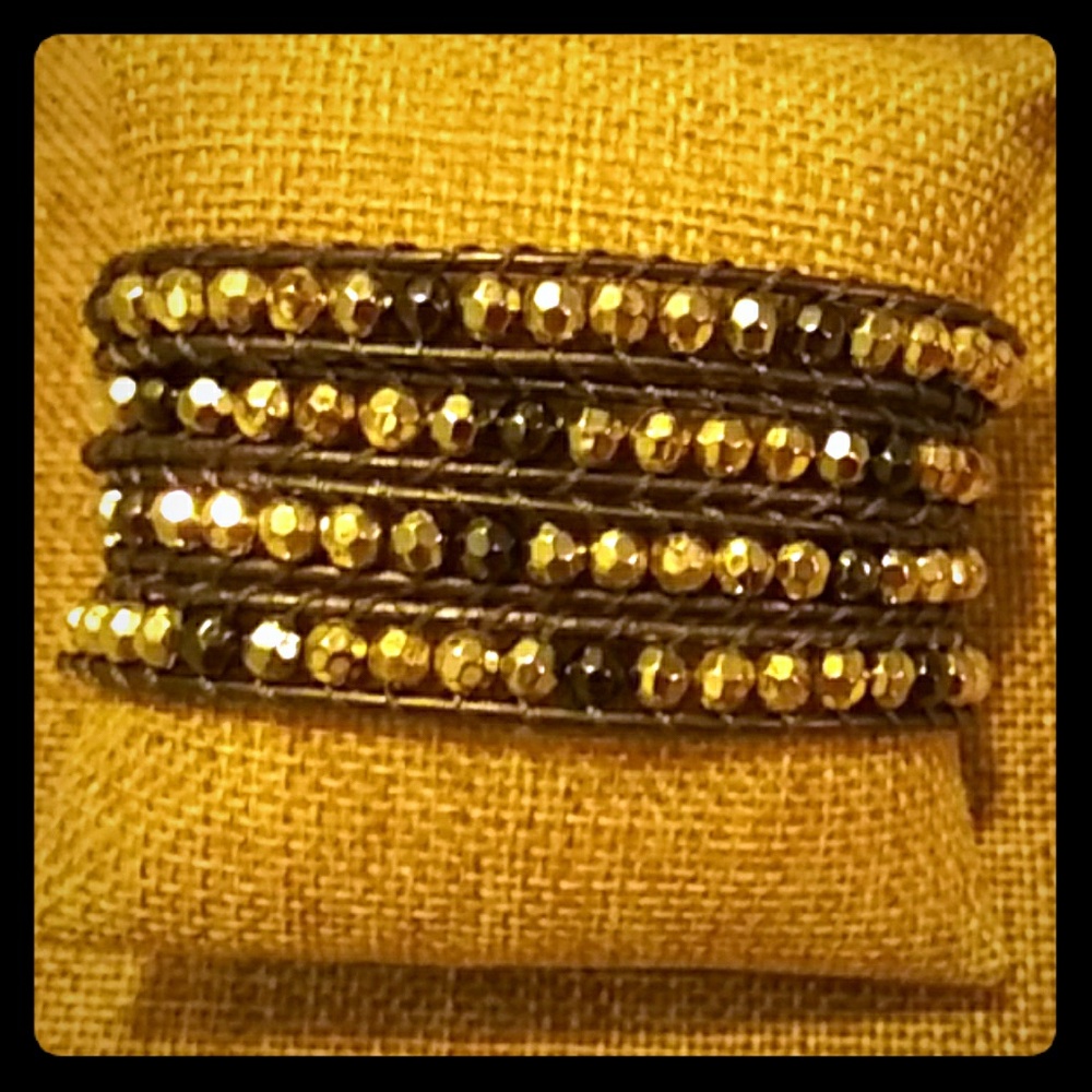 Premier Designs It's A Wrap Silver Bracelet